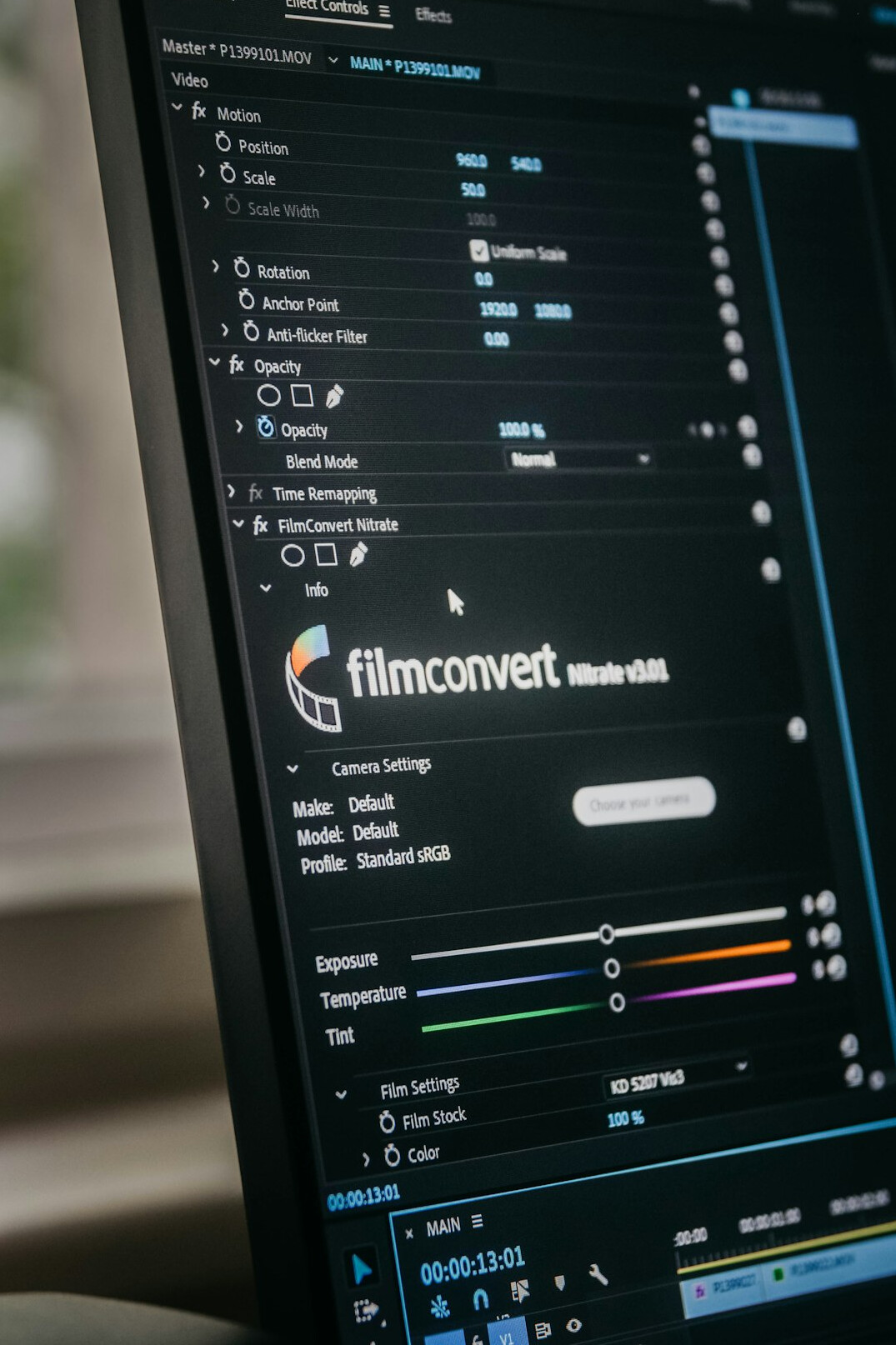 corporate software interface