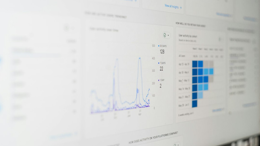 data analysis on screen